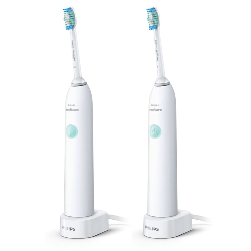 Philips Sonicare Dailyclean Cepillo de dientes eléctrico recargable, 2 unidades