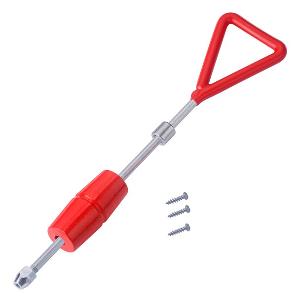 1 LB Slide Hammer with 3 Screw Tips,Dent Puller Slide