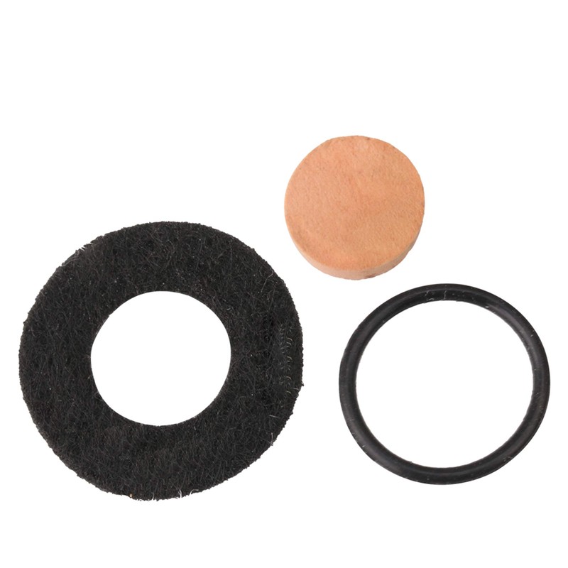 Yibuy 16pcs Trumpet Valve Piston Guide with Felt Pad Valve