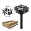 1/4in Shank Insert Style Spoilboard Bit 2 and 2 Flute