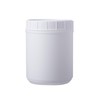 Consolidated Plastics 42591 HDPE Canister, White, 60 oz., 12 Piece