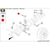TEDGUM 00504086 Rear Suspension Plate (Upper; Lifting)