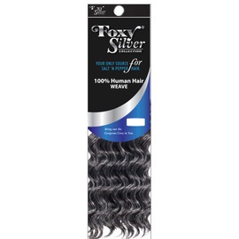 Foxy Silver - Weave - HH Deep Wave 10 inch - 100% Human Hair Weave in 51