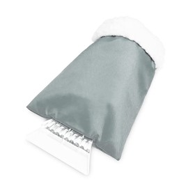 VONRUSS-UK Ice Scraper Mitts for Car Blue/Red Windscreen Scraper with Glove Windshield Snow Scrapers with Waterproof Snow Remover Window Ice Scraper