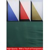 Dark Green PEVA Tablecloths 2 Pack - 84 Inch Circle,