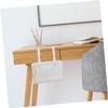 jojofuny Under Desk Storage Shelf Clamp Organizer Basket for Phones