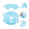 Kisangel Overnight Face Mask Reusable Cooling Gel Eye Mask for