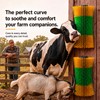 Bionic Curve Livestock Scratching Brush for Cattle, Cows, Goats, Horses
