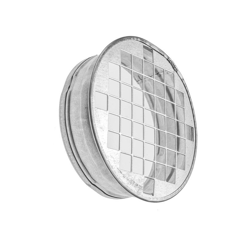 4" Inch (net 3/8" x 3/8" Inch) Duct End Cap