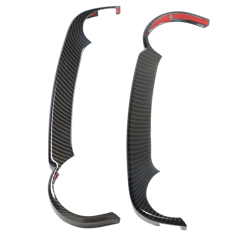 Carbon Fiber Style Navigation Side Cover Trim for FJ Cruiser