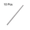 sourcing map 6mm x 200mm 304 Stainless Steel Solid Round