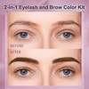 Eyebrow & Eyelash Color Kit, Professional Lash & Brow Color