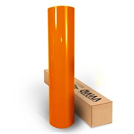 Orange Gloss 60 Inches x 1 Foot Car Wrap Vinyl Roll with Air Release 3MIL-VViViD8