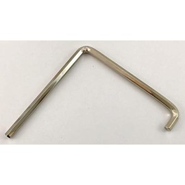 MACO Setting Key Hexagon Socket SW4, 2 x Bent, Length = 75 mm (41017), 1 Piece, Silver