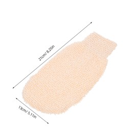 Gatuida Spa Exfoliating Glove Deep Cleansing Exfoliator Mitt for Smooth Skin Gentle Dead Skin Cell Remover for Men Women for Shower Use