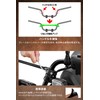 ZETA RACING 200mm Black Vintage Taste Scrambler Style Faux Leather