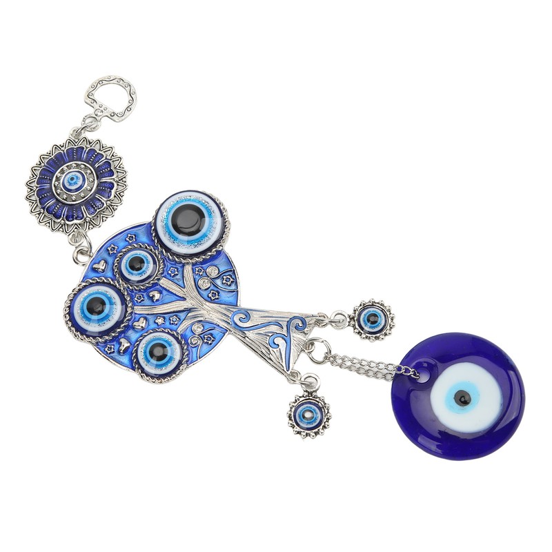 Evil Eye Pendant Life Tree Design Prevent Bad Energy Bring