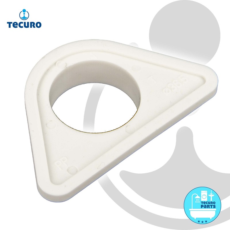 Tecuro Plastic Sink Reinforcer - Stabiliser for Fittings on Stainless