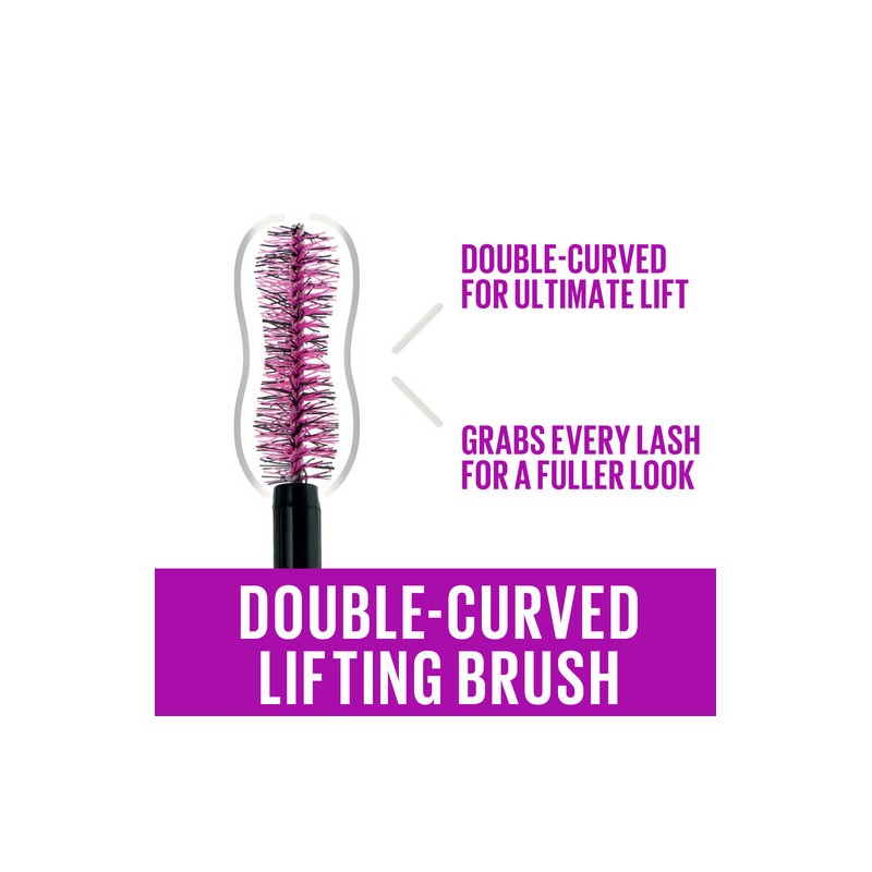 Maybelline The Falsies Lash Lift Volumising Waterproof Mascara Very Black