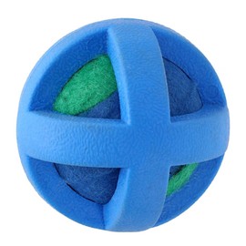 Puppy Chewy Dog Toy Ball - Color Varies - 3.5 Inch Diameter