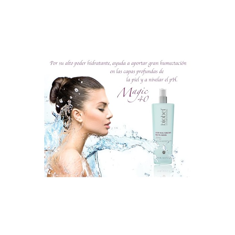 Biobel Loción Facial Humectante para Piel Madura Magic40 240ml