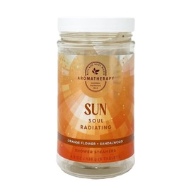 White Barn Shower Steamer |Sun - Orange Flower Sandalwood 6 Count