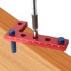 Mini Small Square Center Finder Tool, Aluminum Alloy 90 Degree