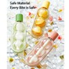 tieedhfu Easy Release Ice Mold Set | Large Size Popsicles
