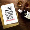 Funny Anniversary Card for Husband Wife, Humorous Snoring Anniversary Card,