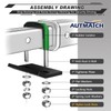 AUTMATCH Hitch Tightener Anti-Rattle Clamp, Heavy Duty Hitch Stabilizer for