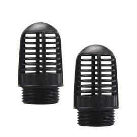 TOMEEX 1 Inch Threaded Suction/Overflow Strainer, Screen Strainer 1 Inch (2 Pack)