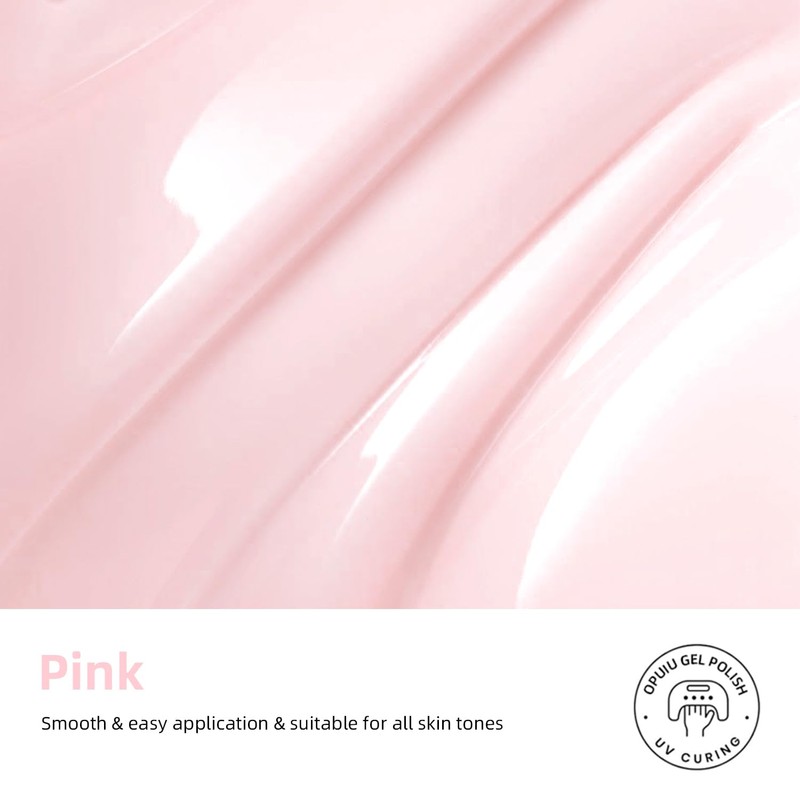 OPUIU Pink Gel Nail Polish 1 PCS 15ML Gel Polish