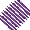deegtran Pens Bulk, 200 Pack No Bleed Purple Barrel Click