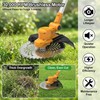 Cordless Weed Wacker with Wheels, 5-in-1 Electric String Trimmer, Battery