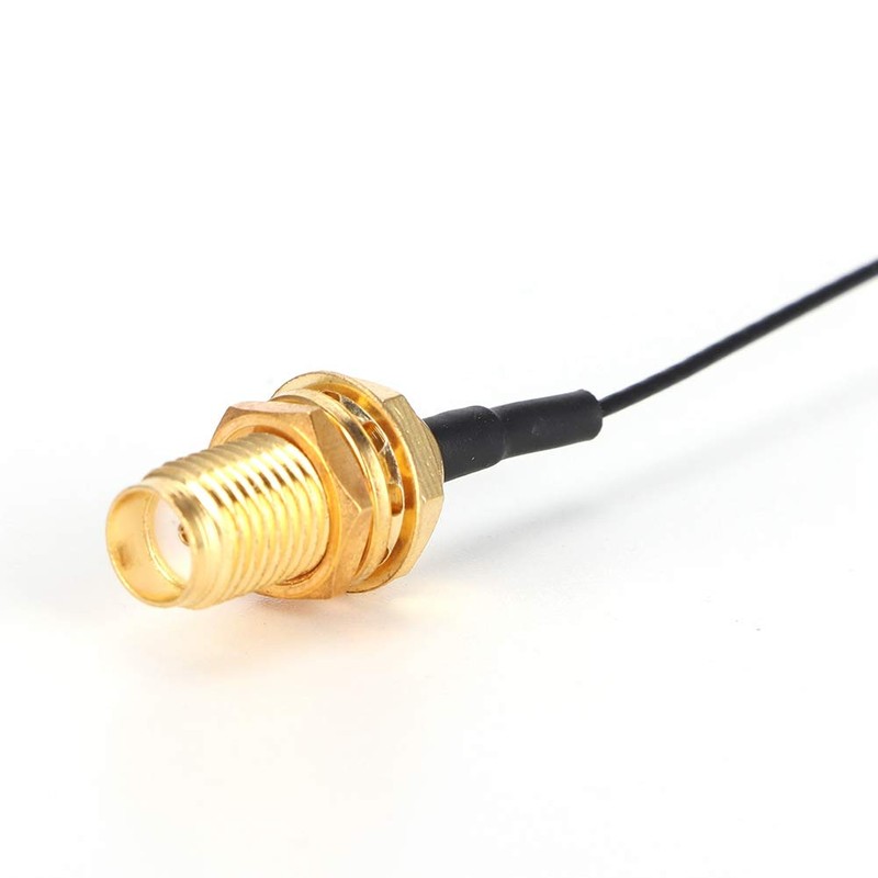 IPEX 4 to Male Thread Antenna, 2PCS RF0.81Omnidirectional Internal Pin
