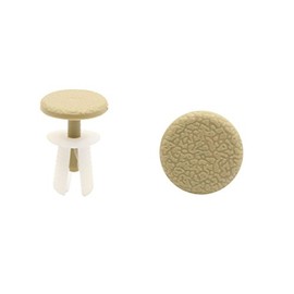 sourcing map Door Panels Fixing Clips Car Plastic Rivets 8mm Fixing Clip Beige Pack of 100