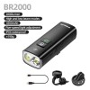 Luz Delantera Bicicleta Cyclami BR-2000 2000 Lúmenes LED IPX6 USB