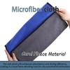 Melteine Microfibre Cleaning Cloths, Dual-Sided Car Drying Towels, Absorbent Soft