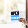 Garneck Break Sign with Clock - Open and Closed Sign