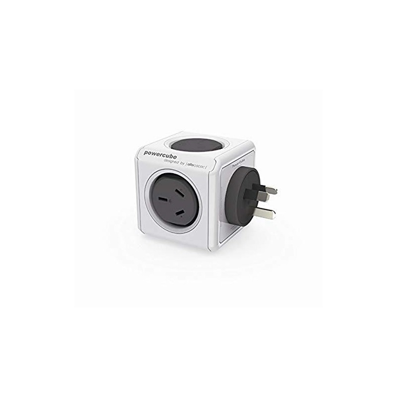 Allocacoc 5200GY/AUOUPC Powercube Original USB Grey- 2 Outlets