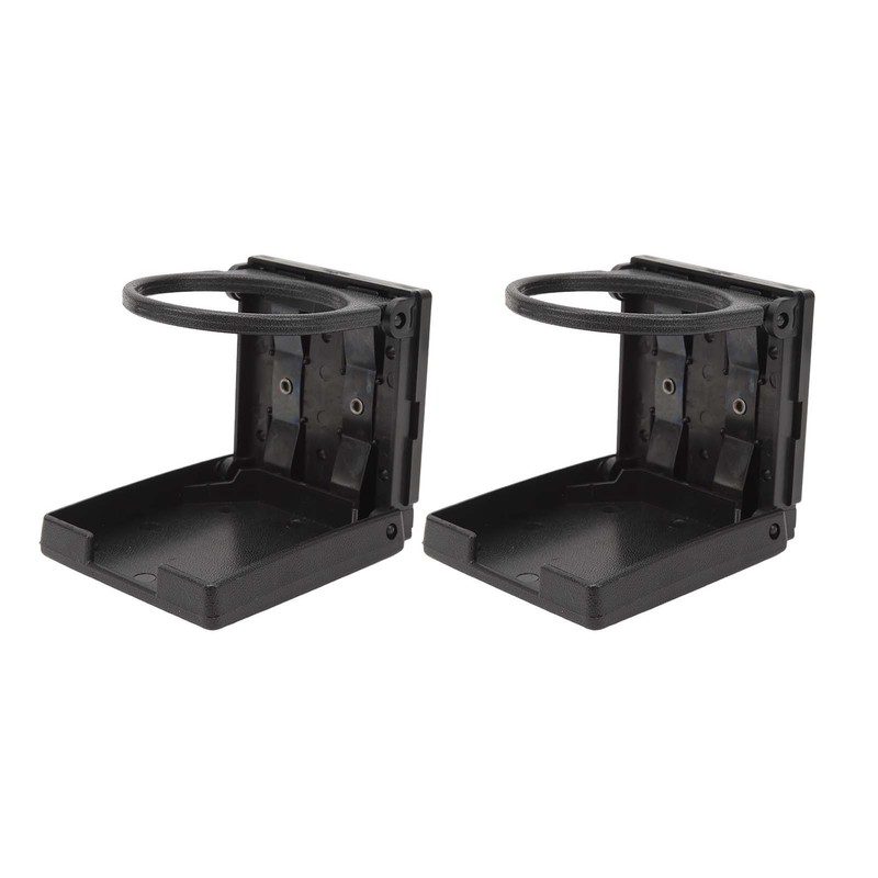 2 Pcs Folding Cup Holder 73mm Compact Space Saving Foldable