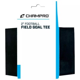 Champro 1" or 2" Heavy Black Football Field Goal Kicking Tee - 2"
