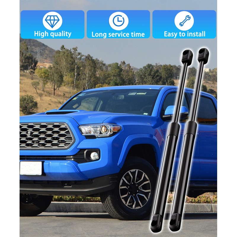 2PCS Front Hood Lift Supports Shock Strut Fits for 2016-2023