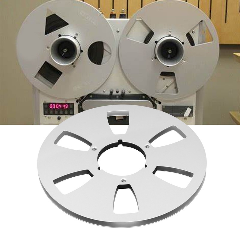 1/4 10.5 Inch Empty Tape Reel 6 Hole Aluminum Alloy