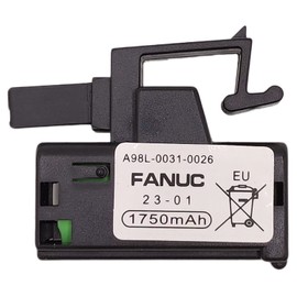 2 PCS A98L-0031-0026 3V 1750mAh PLC Battery for FANUC A02B-0309-K102
