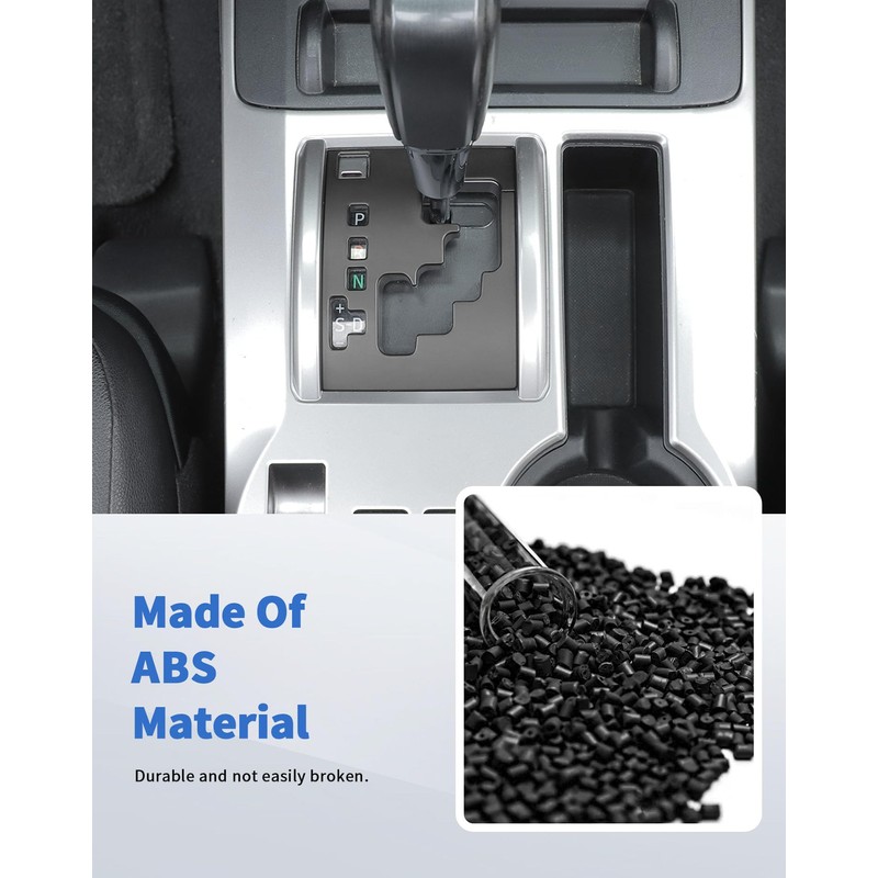 DSWSQ LHD Matte Black Center Gear Shift Panel Cover Trim