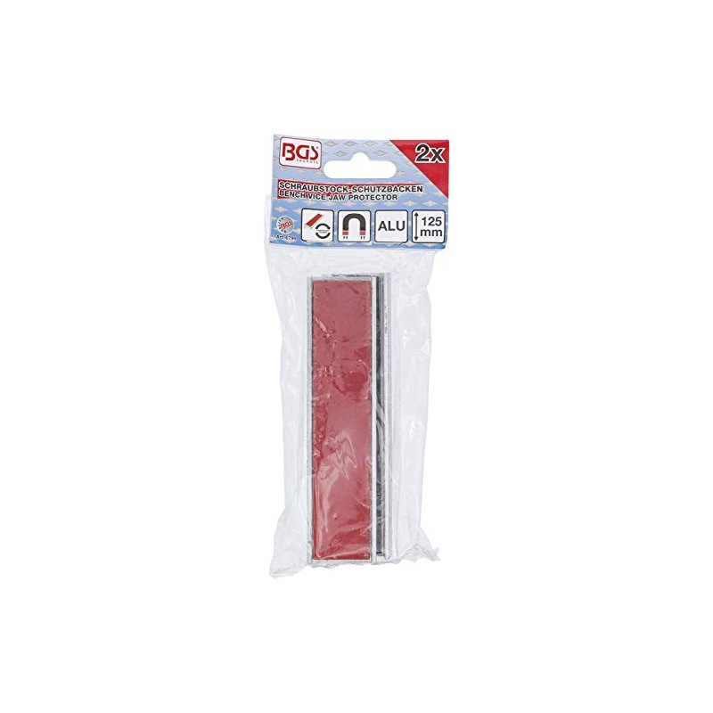 BGS 6799 | Bench Vice Jaw Protectors | Aluminium |