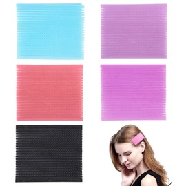 RAMGLYO Magic Clip Pull Through Hair Loop - Paste Glue for Hair Toppers, Pony Cycles, Pack of 10 in Various Colours
