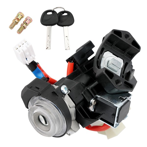 Ignition Assembly, Lock Cylinder Switch & Cylinder Housing, with Keys,