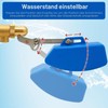 MUYIRTED Schwimmerventil 1/2 Zoll Ventile Aus Messing Mit Blaue Kunststoff